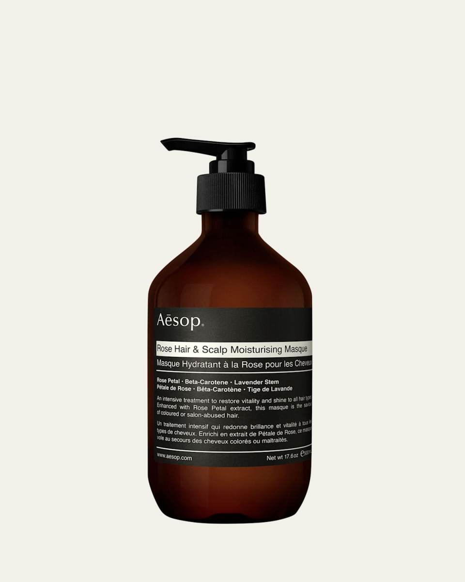 Rose Hair & Scalp Moisturizing Masque, 16.9 oz. / 500 mL